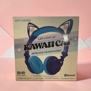 Art+Sound Kawaii Cat Wireless Headphones